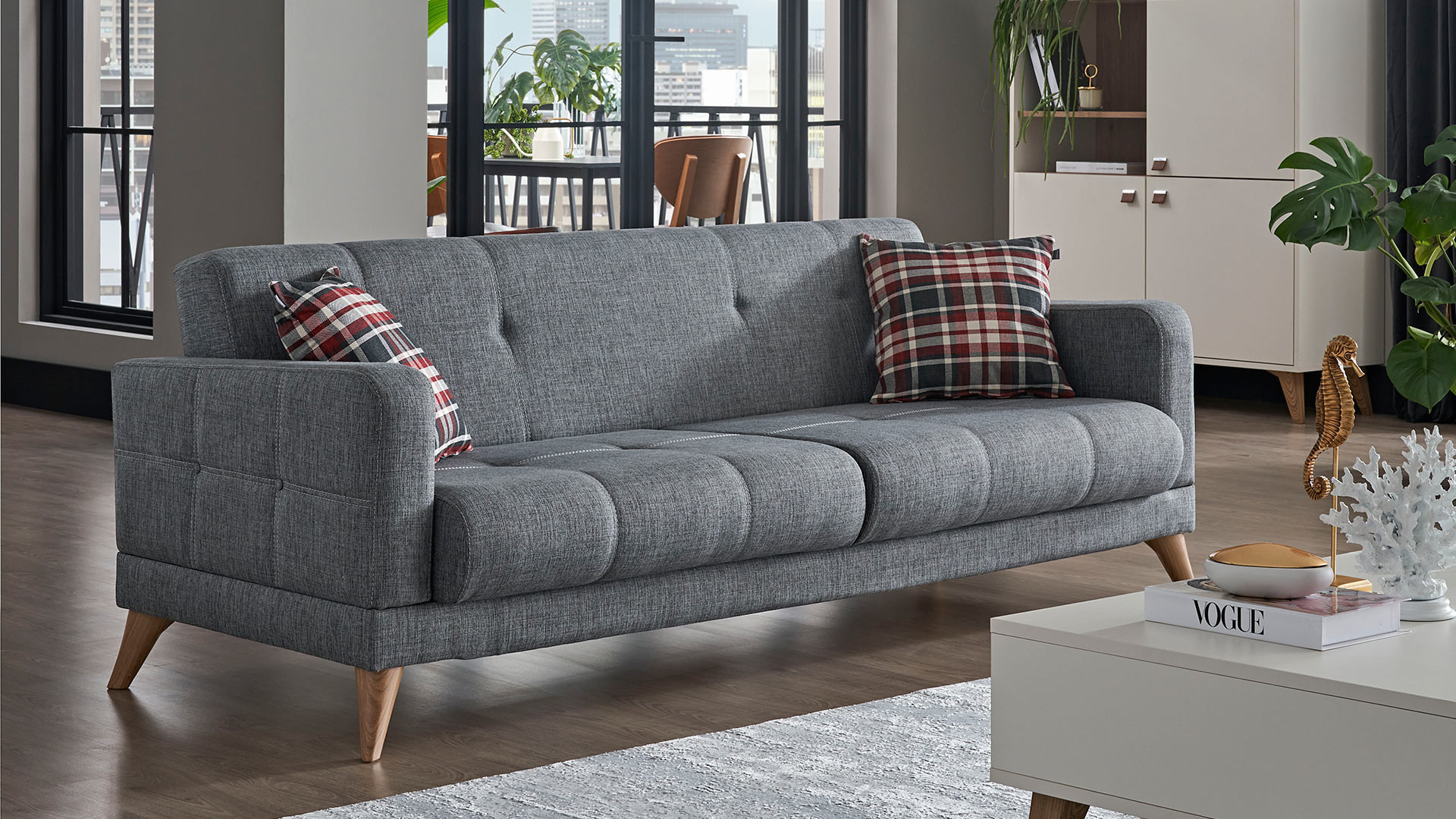 Mayer 3 Seater Sofa Bed