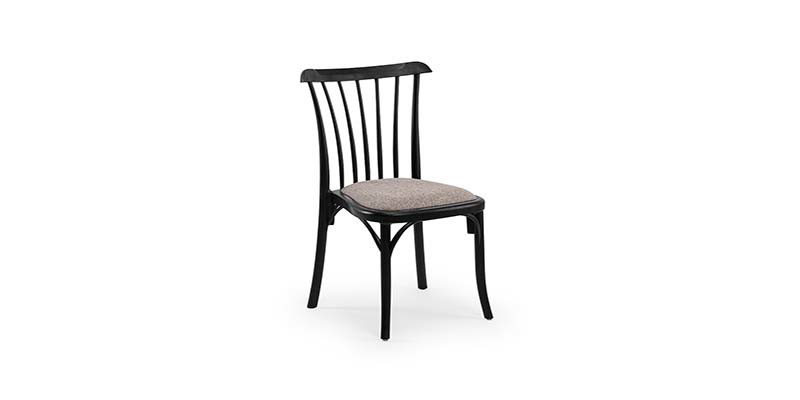 Nita Pedli Sandalye-Siyah